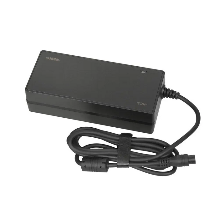 iBox IUZ120WA захранващ адаптер/инвертор Indoor 120 W Черен