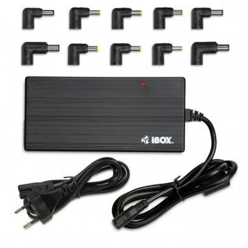 iBox IUZ90WA захранващ адаптер/инвертор Indoor 90 W Черен