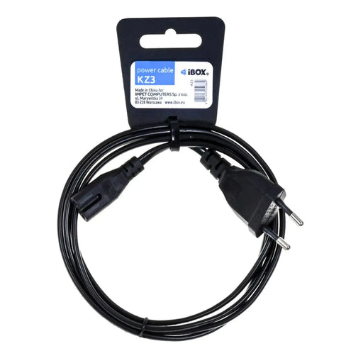 iBox KZ3 Черен 1,5 м CEE7/4 IEC 320