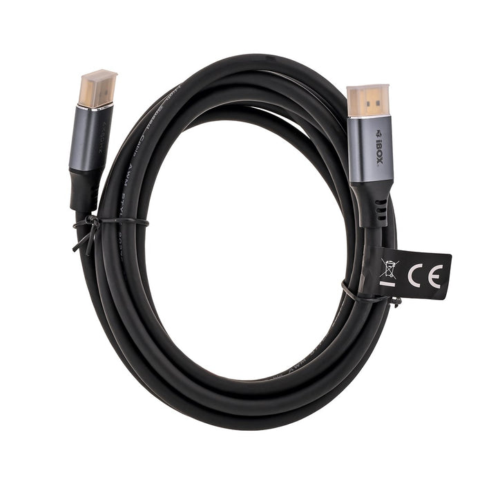 iBox ITVDP013 DisplayPort кабел 4K 60Hz златен щепсел 3 м