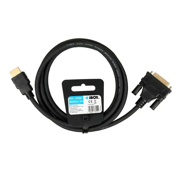Кабел HDMI до DVI FullHD 1080P 2м