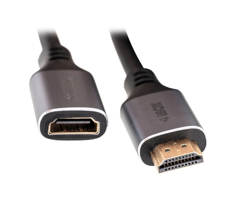 IBox ITVFMHD012 HDMI към HDMI 4K удължителен кабел със златен щепсел 2 м