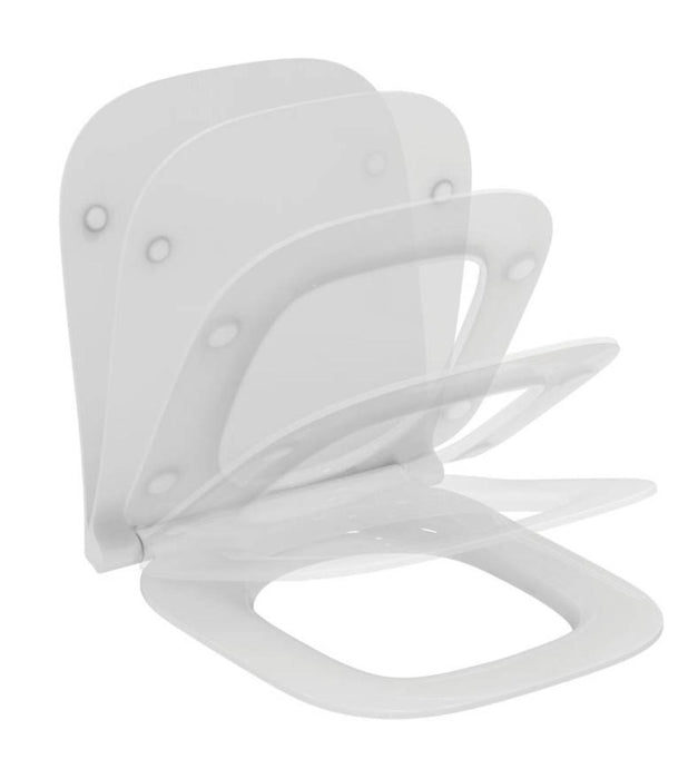 ТОАЛЕТНА СЕДАЛКА I.LIFE С ПЛАВНО ПАДАНЕ