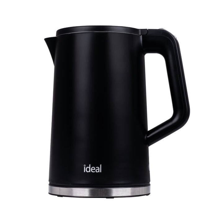IDEAL Кана 1.7 л, стоманено тяло, мощност 1500 W, черна