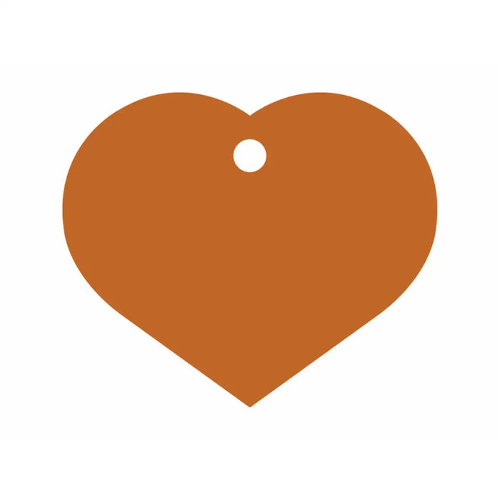 Идентификационна табела Imarc Heart Оранжев