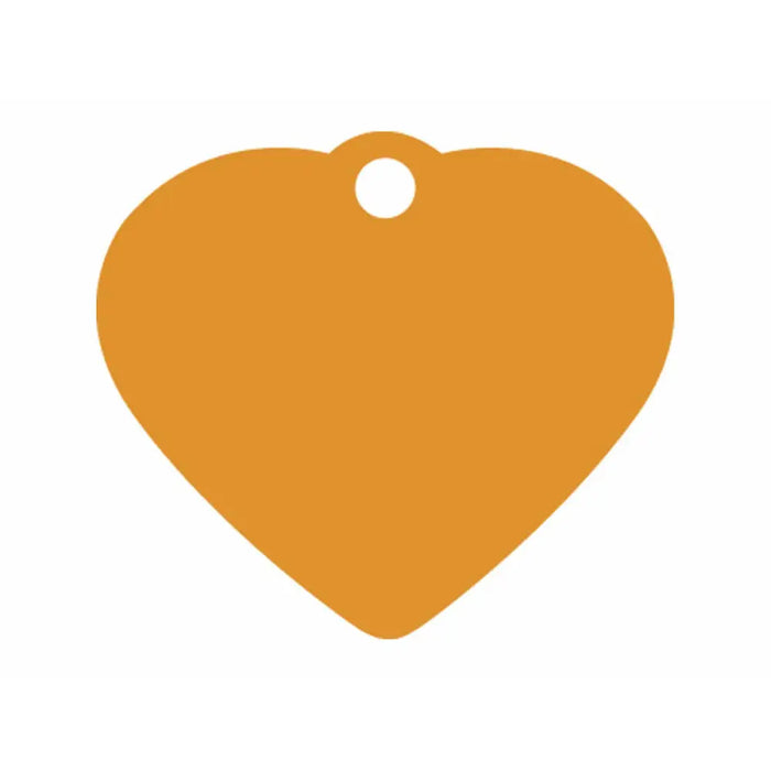Идентификационна табела Imarc Heart Оранжев