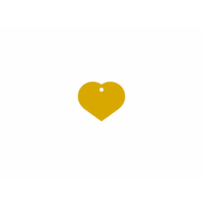 Идентификационна табела Imarc Heart Жълт Златен
