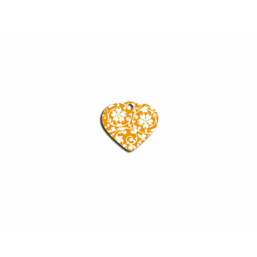 Идентификационна табела Imarc Heart Жълт Оранжев