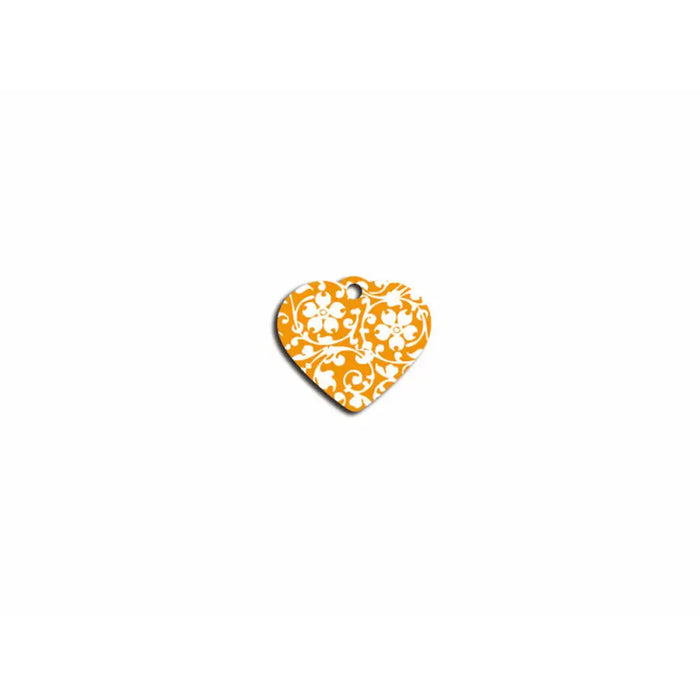 Идентификационна табела Imarc Heart Жълт Оранжев