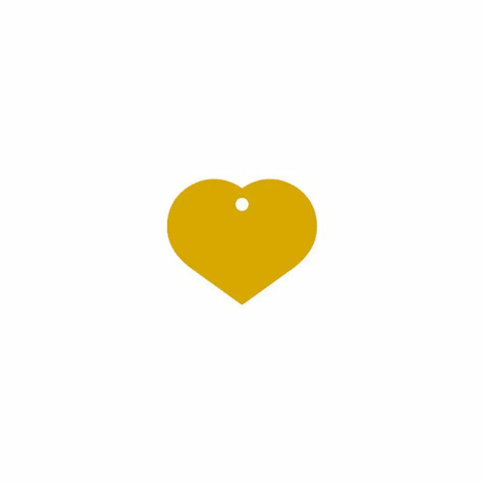 Идентификационна табела Imarc Heart Жълт Златен