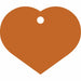 Идентификационна табела Imarc Heart Оранжев