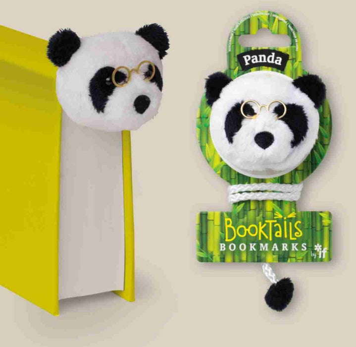 Плюшен книгоразделител IF Book-Tails - Panda