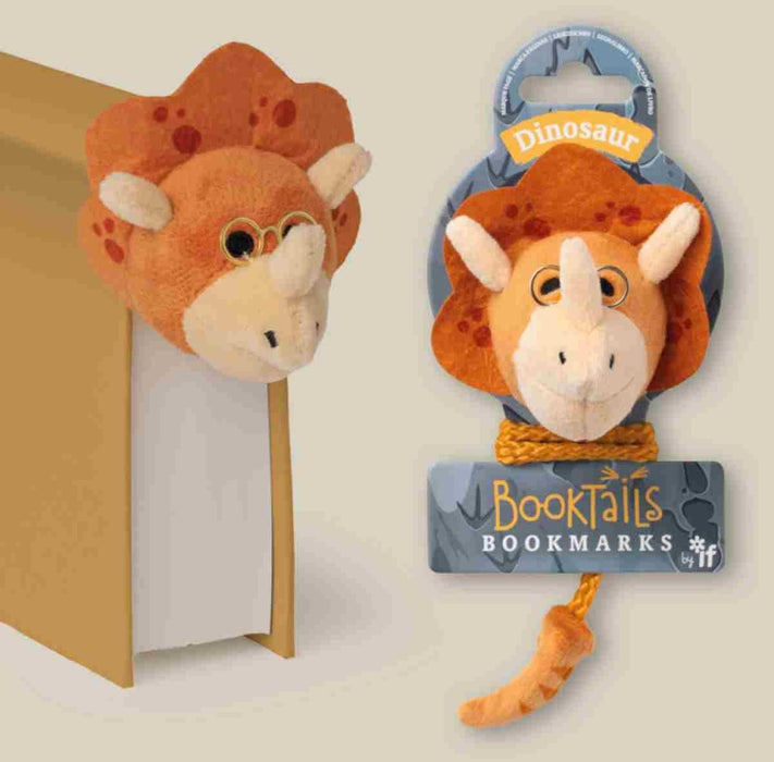Плюшен книгоразделител IF Book-Tails - Dinosaur