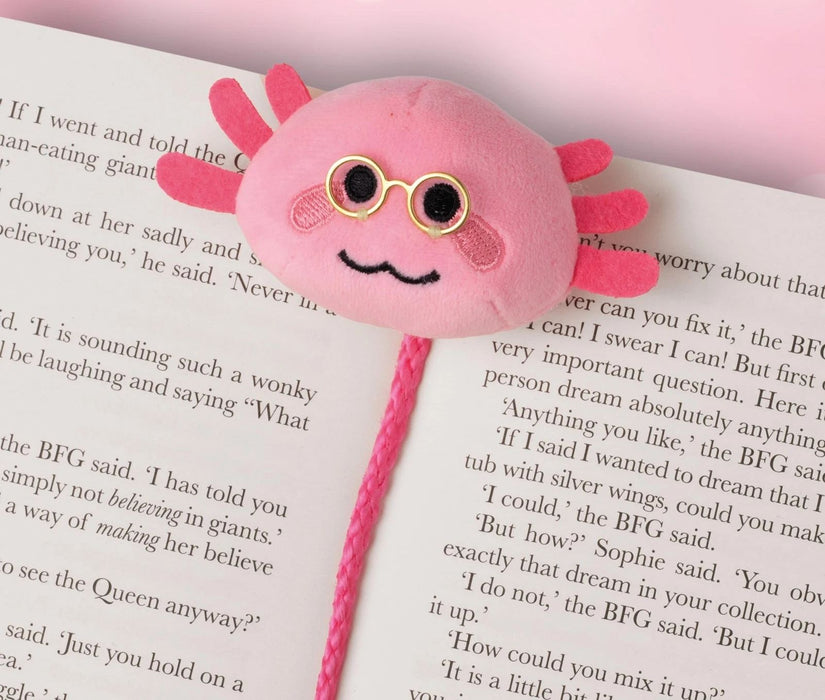 Плюшен книгоразделител IF Book-Tails - Axolotl