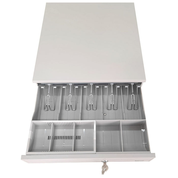 Чекмедже за каса iggual IRON-30W Сив