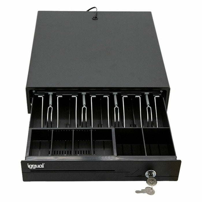 Чекмедже за каса iggual IGG316368 Черен Многоцветен