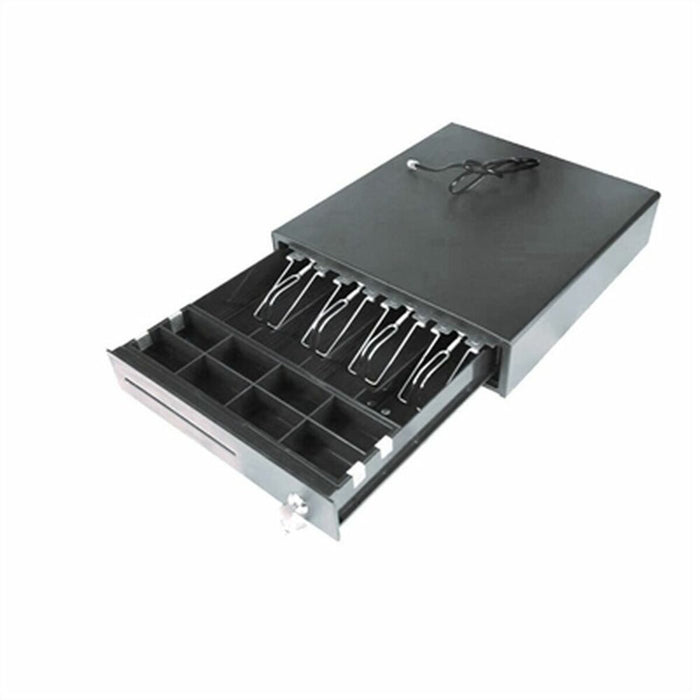 Чекмедже за каса iggual IRON-15 Черен