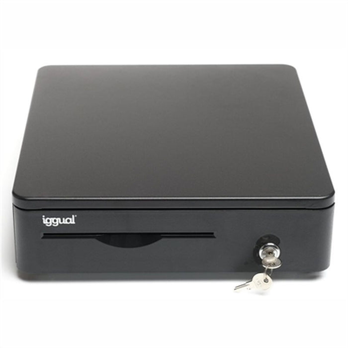 Чекмедже за каса iggual IRON-10R Черен