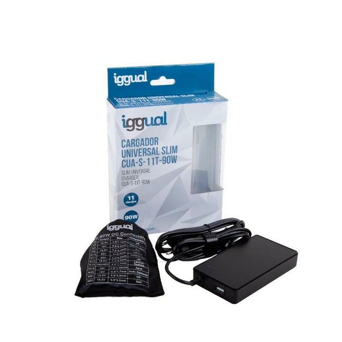Зарядно за лаптоп iggual IGG318065 90 W