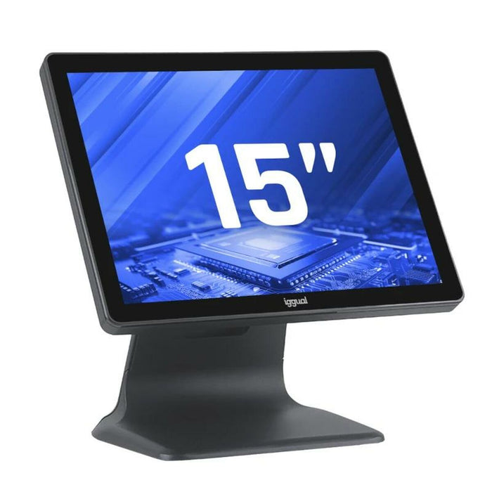 Всичко е едно iggual TPV AIO 15" N100 4GB + 128GB 8USB W10IOT 15" Intel N100 4 GB RAM 128 GB SSD