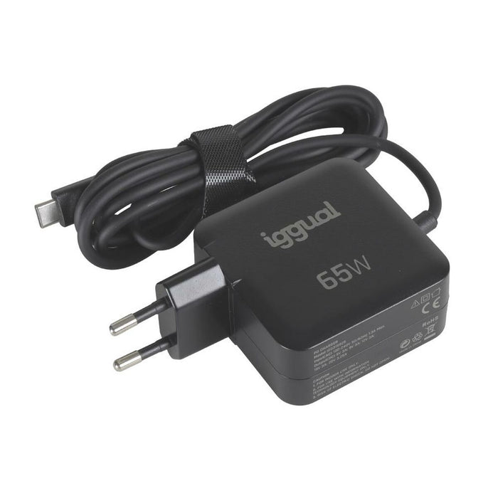 Зарядно за лаптоп iggual IGG319925 65 W