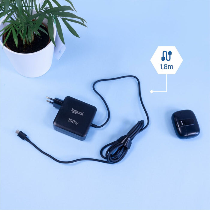 Зарядно за лаптоп iggual IGG319918 100 W