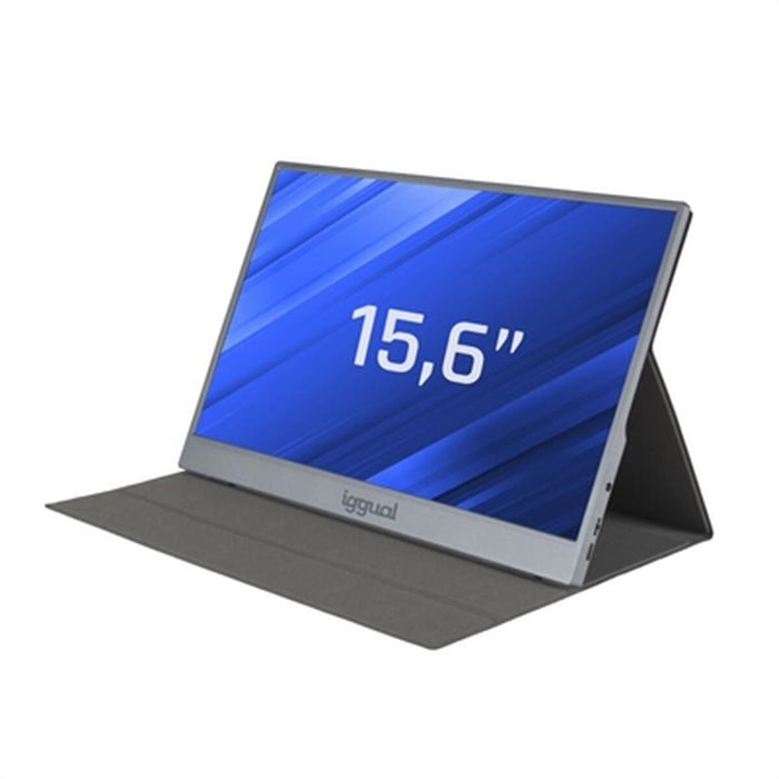 Преносим монитор iggual IGG319987 Full HD 15,6"