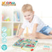 Игра Лабиринт Disney Дървен 22,5 x 1,5 x 22,5 cm