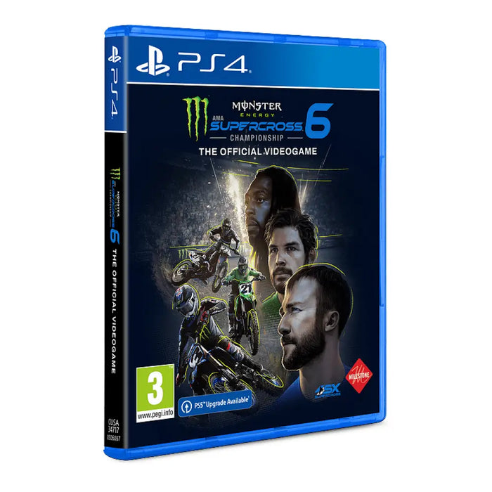 Игра Monster Energy Supercross 6 (PS4)