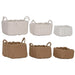 Игра на Кошници Home ESPRIT Въже 28 x 28 x 18 cm
