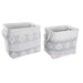 Игра на Кошници DKD Home Decor 45 x 35 x 40 cm Сив