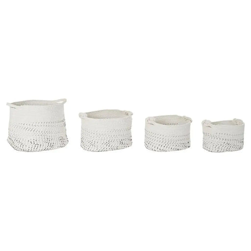 Игра на Кошници DKD Home Decor Boho 36 x 36 x 33 cm