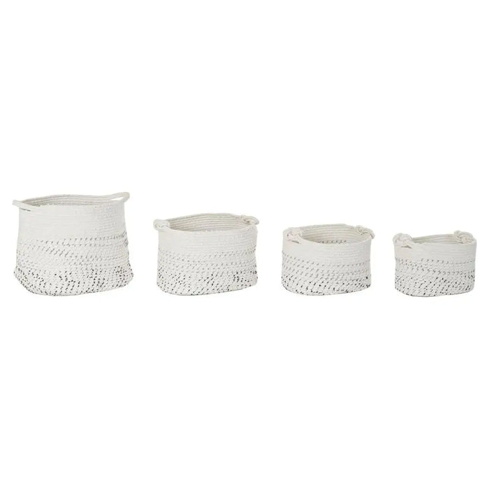 Игра на Кошници DKD Home Decor Boho 36 x 36 x 33 cm