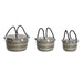 Игра на Кошници DKD Home Decor Помпони 43 x 43 x 43 cm