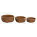 Игра на Кошници Home ESPRIT Естествено влакно Boho 30 x 30