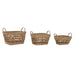 Игра на Кошници Home ESPRIT Морска трева Тропически 45 x 35