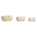 Игра на Кошници Home ESPRIT плетена ракита 29 x 22 x 12 cm