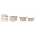 Игра на Кошници DKD Home Decor Морска трева Boho 36 x 36 x