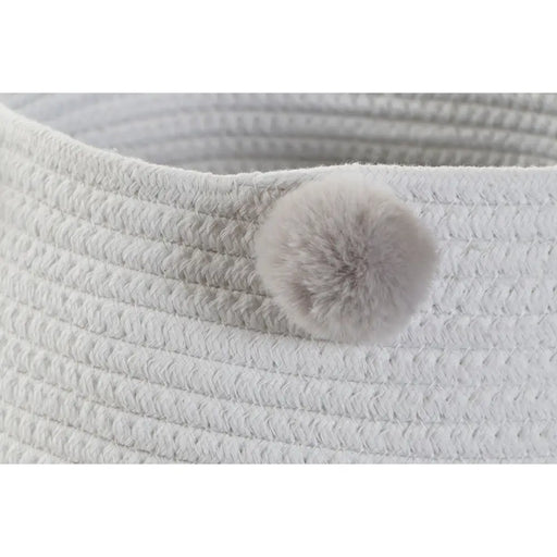 Игра на Кошници DKD Home Decor Помпони 30 x 30 x 26 cm