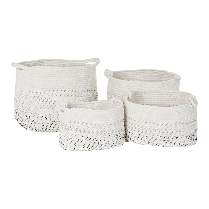 Игра на Кошници DKD Home Decor Boho 36 x 36 x 33 cm