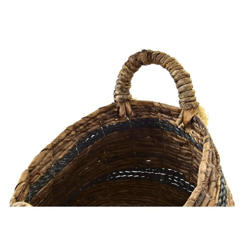 Игра на Кошници DKD Home Decor Естествено влакно 31 x 31 x