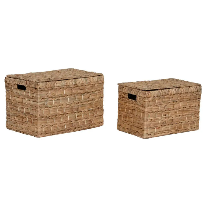 Игра на Кошници Home ESPRIT Естествен Метал