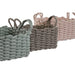 Игра на Кошници Home ESPRIT Въже 28 x 28 x 18 cm