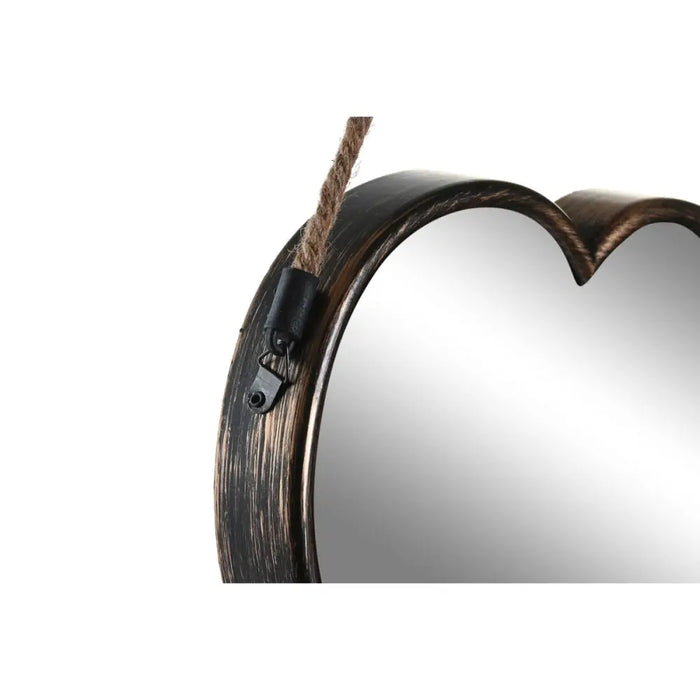 Игра на Огледала DKD Home Decor Scandi Кристал Черен Златен