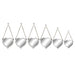Игра на Огледала DKD Home Decor Scandi Кристал Бял