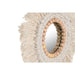 Игра на Огледала Home ESPRIT Бял Boho 20 x 1 x 20 cm (3