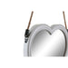Игра на Огледала DKD Home Decor Scandi Кристал Бял
