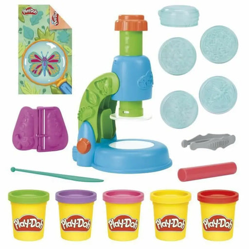 Игра от Пластелин Play-Doh Mi Pequeño Microscopio Жълт