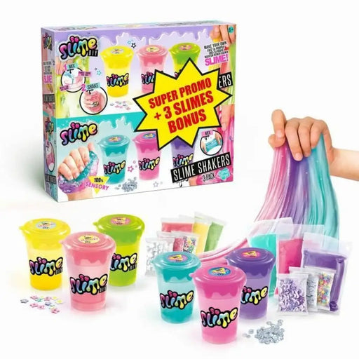 Игра от Пластелин Canal Toys Agitadores de slime 3 + 3 extra