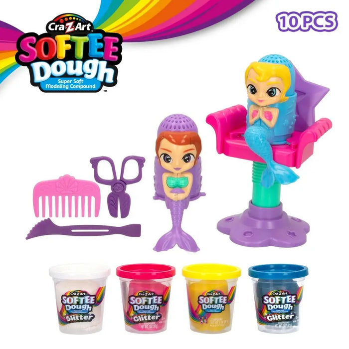 Игра от Пластелин Cra-Z-Art Softee Dough Коса sirenas (4